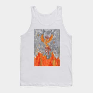 Phoenix, the firebird Tank Top